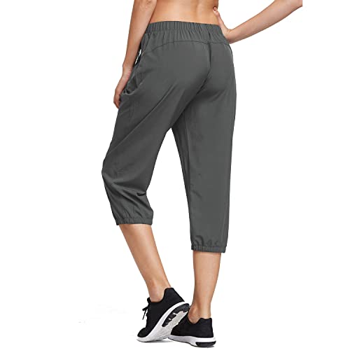 Baleaf Women's Lightweight Capri Jogger Hiking Shorts for Summer Quick Dry UPF 50+ Sun Protection
| Baleaf Women's Ligh
