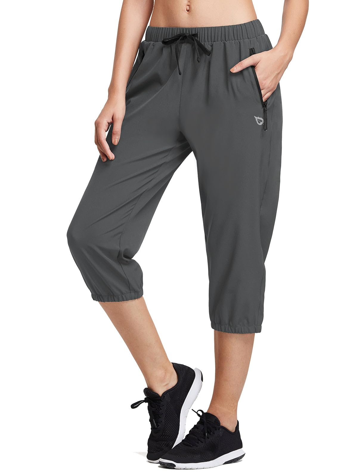 Baleaf Women's Lightweight Capri Jogger Hiking Shorts for Summer Quick Dry UPF 50+ Sun Protection
| Baleaf Women's Ligh